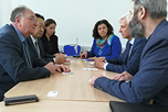 В рамках Евразийского партнёрства и инициативы 'Один пояс-один путь' состоялась деловая встреча